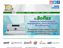 Tablet Screenshot of boflex.com.mx